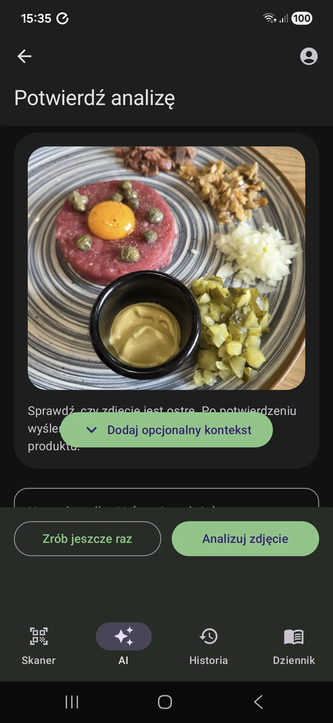 Rozpocznij analizę produktu